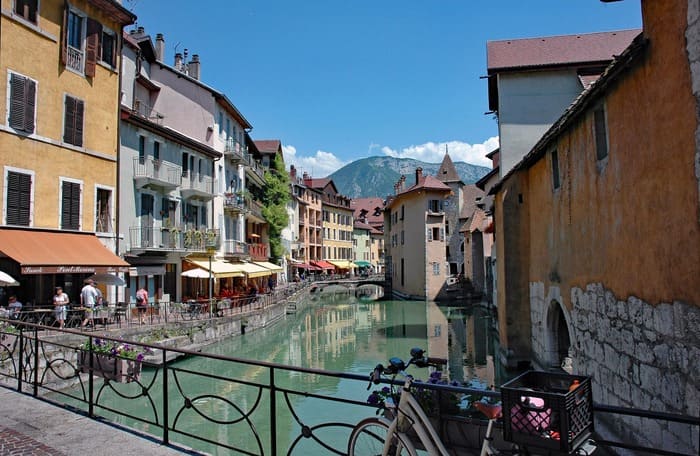 visite des canaux d'Annecy