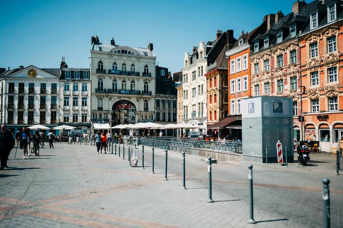 place dans le centre ville de Lille