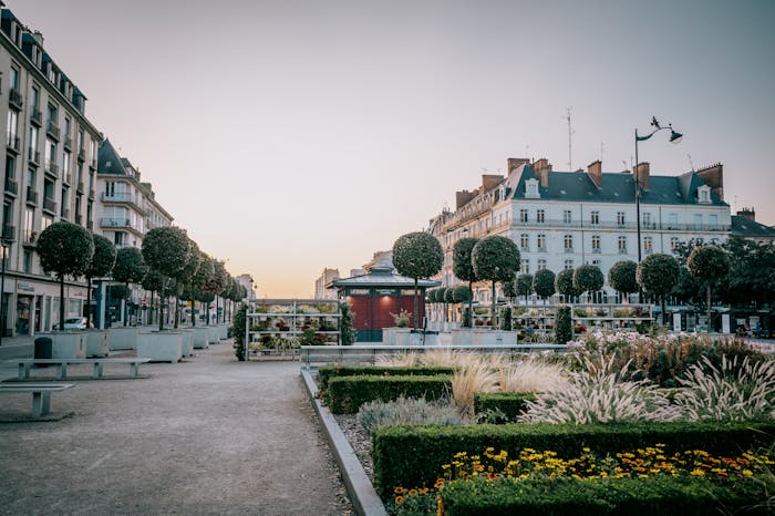 Place dans le centre ville de rennes